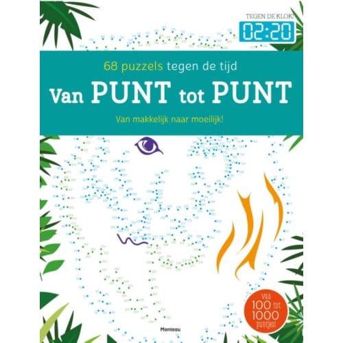 72 Puzzels Tegen De Tijd, Van Makkelijk N Aar Moeilijk! - Van Punt Tot Punt