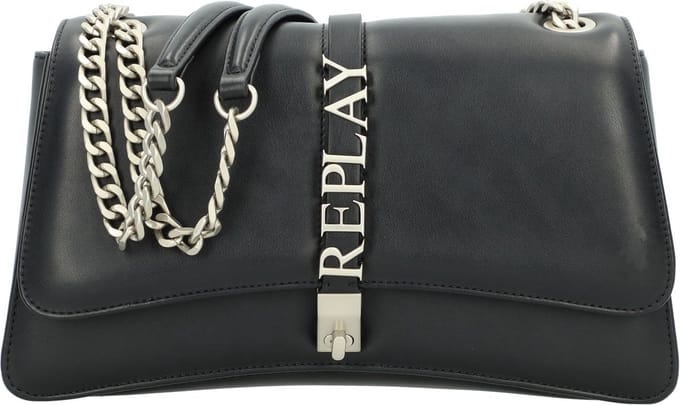 REPLAY Schoudertas Crossbody Bag Black Zwart