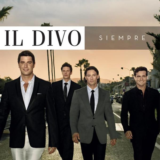CD IL DIVO - SIEMPRE  88697015522 Syco Music 2006 Australië Pop Gebruikt gray
