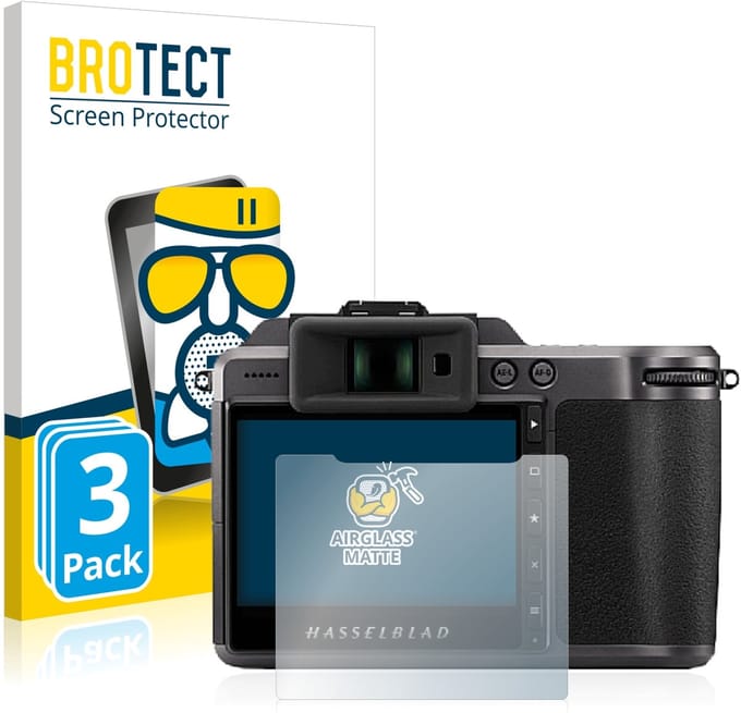 BROTECT - Screenprotector voor Hasselblad X1D II 50C - Folie Beschermfolie Beschermglas matte 3 Stuks