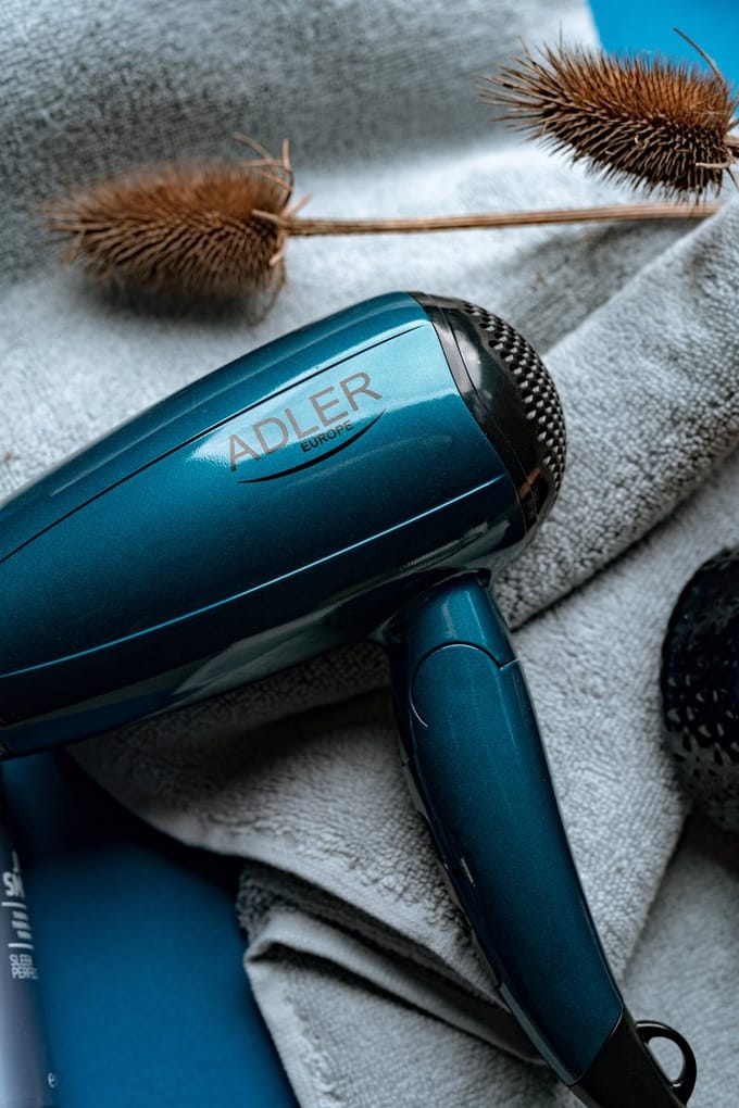 Adler - Haardroger - Föhn - blauw - 1800 Watt