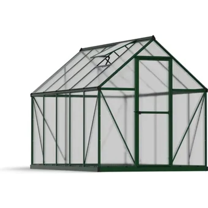 Canopia Tuinkas Mythos 6x10 - Polycarbonaat - Groen - 185x306x208cm