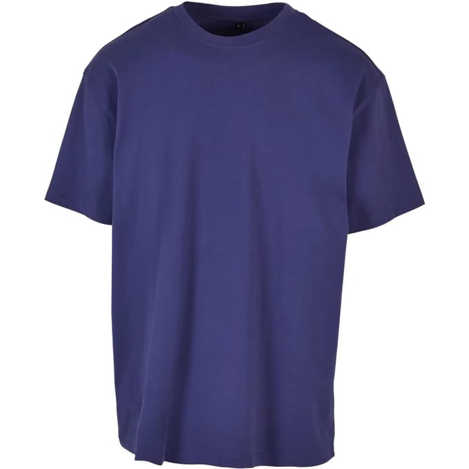 Build Your Brand - Heavy Oversized T-Shirt - Light Navy maat S