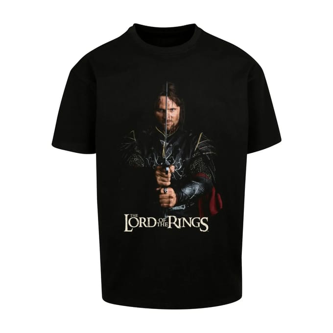 Merchcode T-shirt Lord of the Rings Aragorn Heavy Oversize Tee MC1153