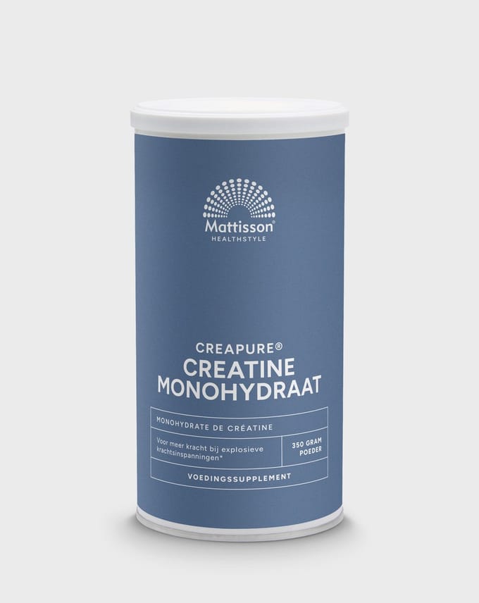 Mattisson - Creatine Monohydraat Poeder - Creapure - Vegan - 350 Gram