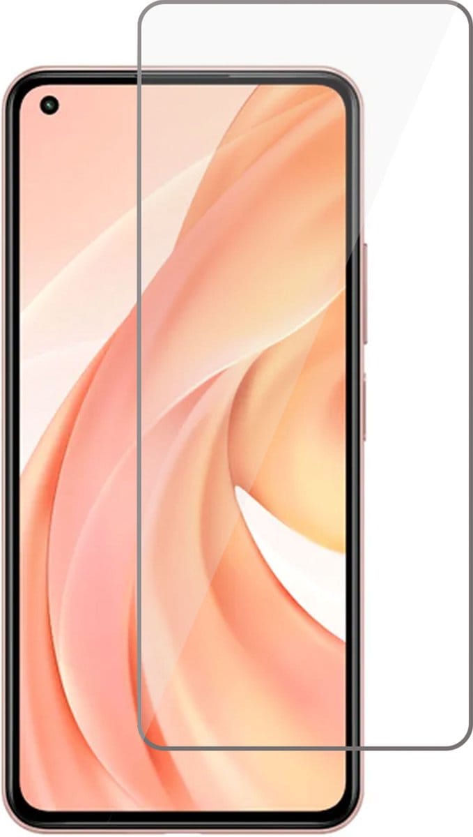 Geschikt voor Xiaomi Mi 11 Lite NE Screenprotector - Screenprotector geschikt voor Xiaomi 11 Lite NE Beschermglas - 1 Stuk