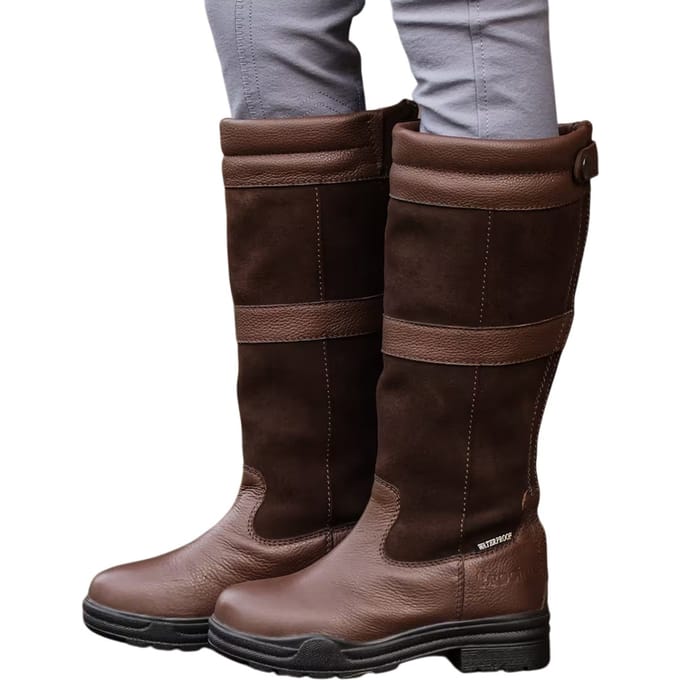 Brogini Volwassen unisex Hollingworth Leren Laarzen (Bruin)