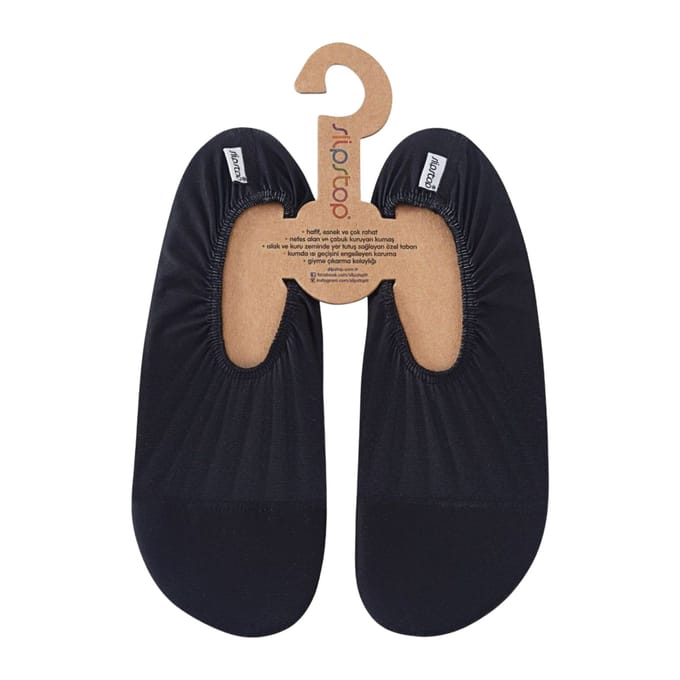 Slipstop antislip waterschoen Black Adult - Maat S - 37-38