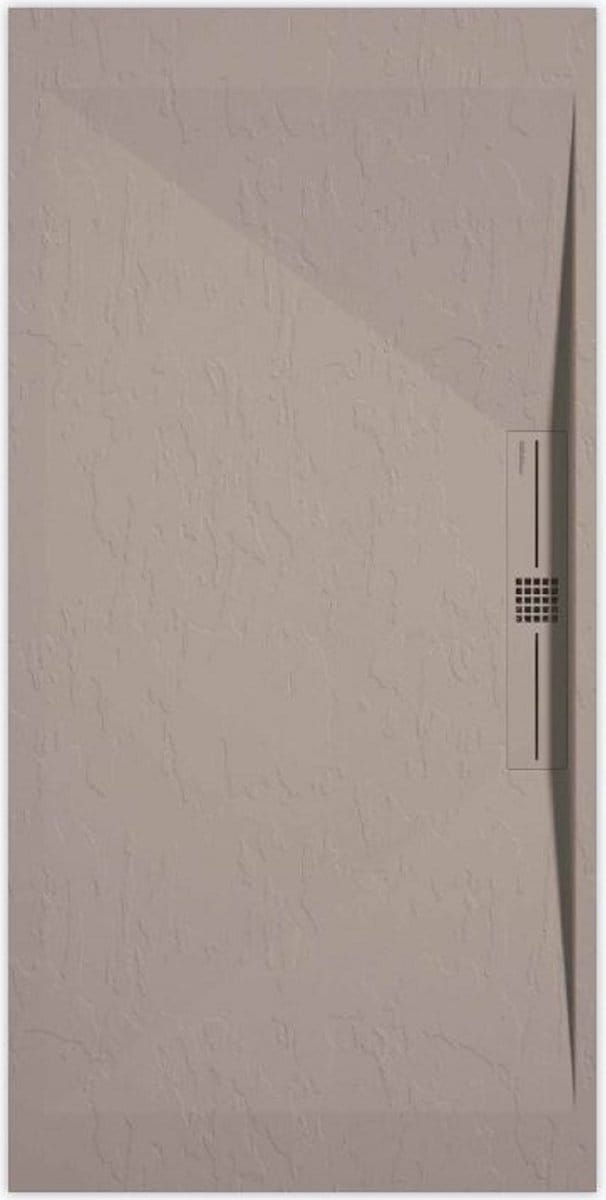 Sanifun douchebak Stone Side Sand Slate 900 x 700 P