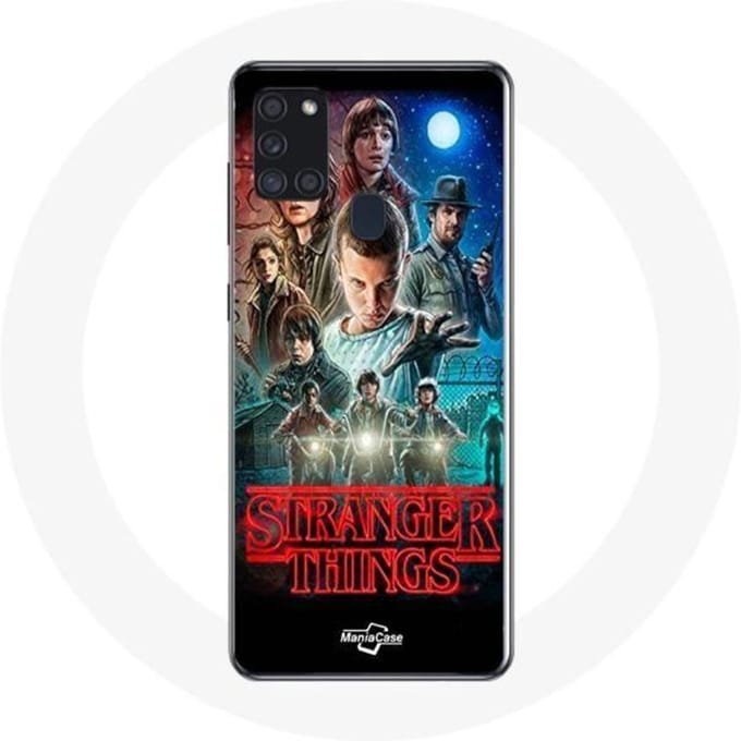 Samsung Galaxy A21S hoesje Stranger Things teaser seizoen 2