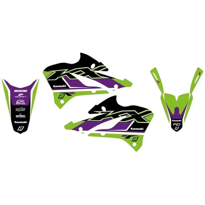 Motorfiets decoratie kit Blackbird Racing Dream Graphic 5