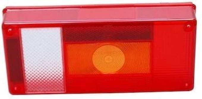 Aspock Midipoint 1 achterlichtglas rechts met achteruitrijlicht