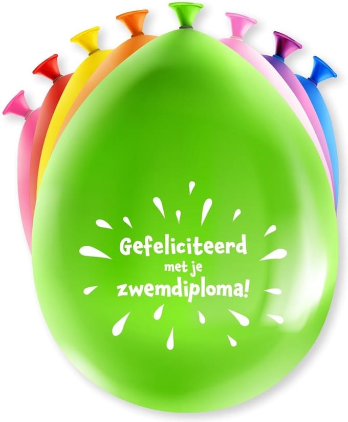 Balloons - Zwemdiploma