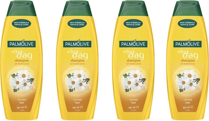 Palmolive Shampoo Basics Elke dag 4 x 350 ml