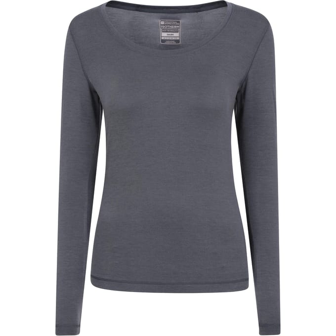 Mountain Warehouse Dames/Dames Keep The Heat Thermo Top (Donkergrijs)