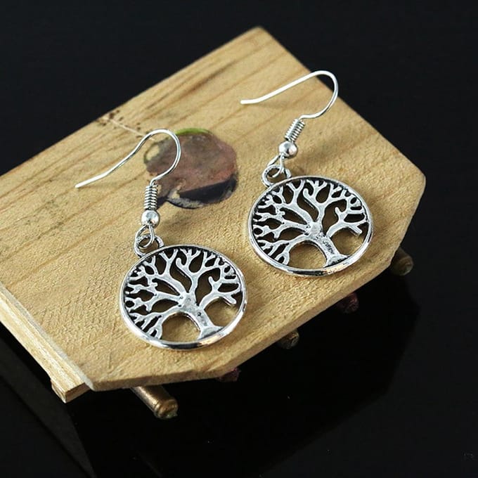 Mode Persoonlijkheid Legering Oorbellen Vrouwen Oorbel Sieraden gray
