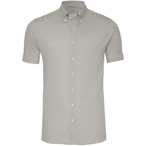 Desoto Overhemd Essential Vichy Check Button-Down Grijs / male