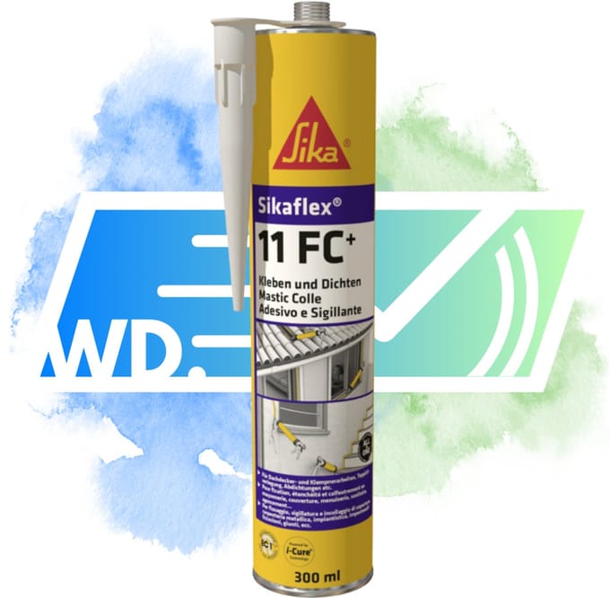 Sikaflex 11FC 300ml - Zwart