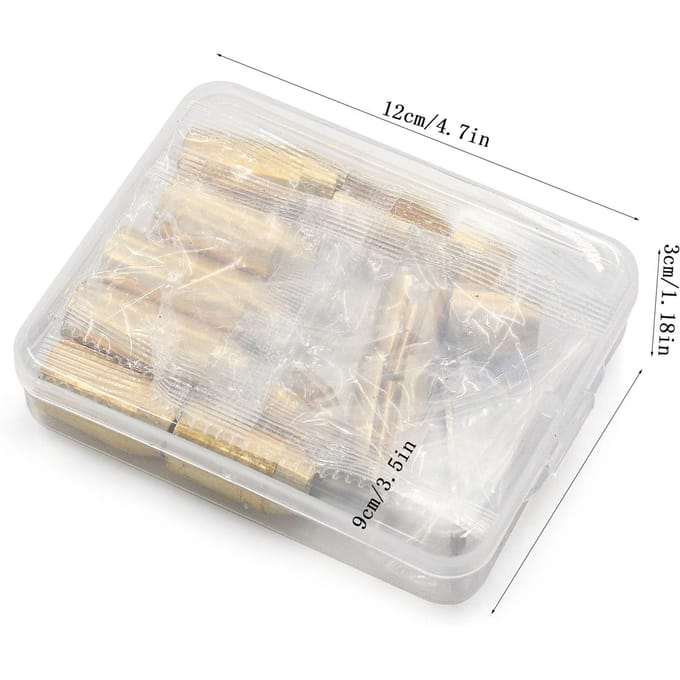 Motorfiets Herbruikbare Messing Wielspaak Balansgewichten Navulsets 12 stuks 12pcs