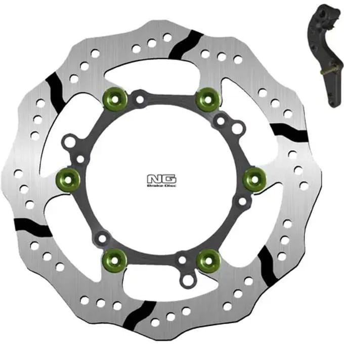 Set van ventilated drijvende motorremschijven NG Brake Disc 1254XBHK16