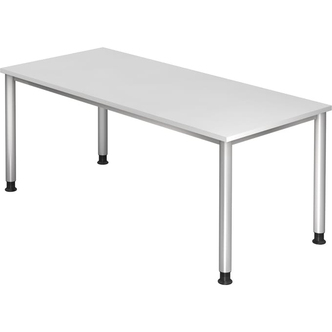 HILO 19 S | Bureau - Wit 180 x 80 Tafelhoogte I In hoogte verstelbaar