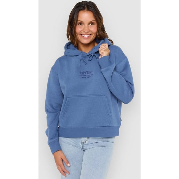 Rip Curl Surf Staple Relaxed Hoodie blauw