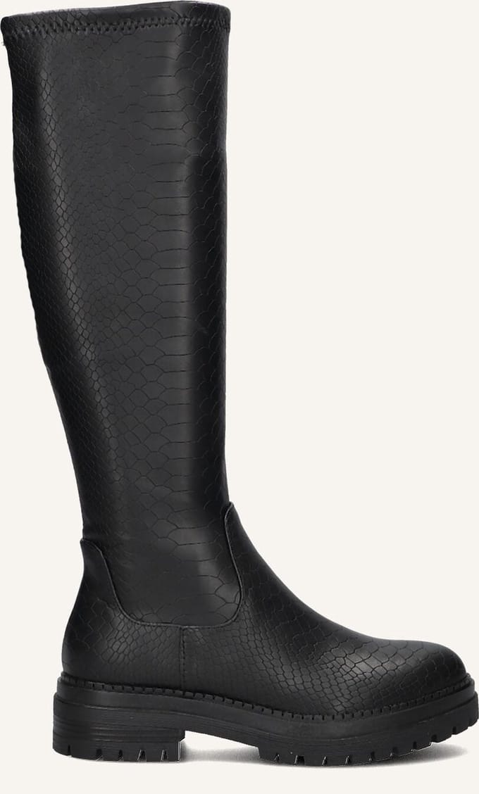 Omoda C0358-5 Laarzen - Leatherlook - Dames - Zwart - Maat 39