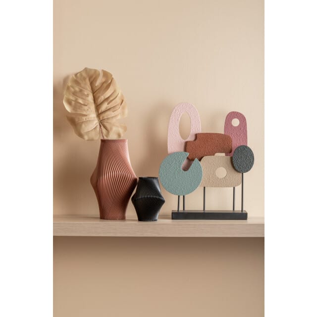 Present Time - Beeld Abstract Art Medium - Multicolor