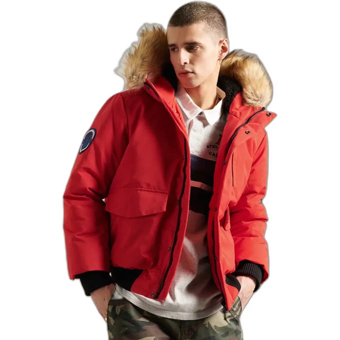 Superdry - Everest bomberjack - Heren - Gewatteerde jassen
