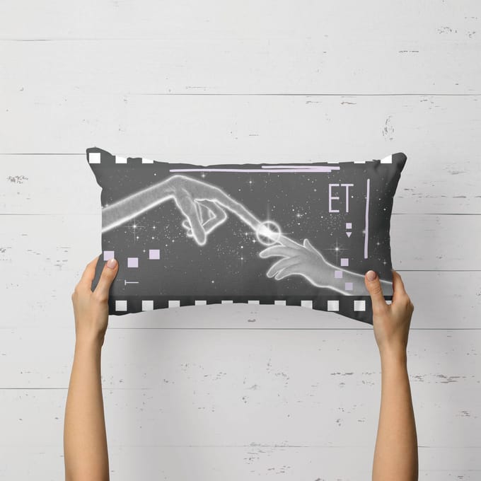 E.T. the Extra-Terrestrial Rectangular Cushion - 30x50cm - Soft Touch