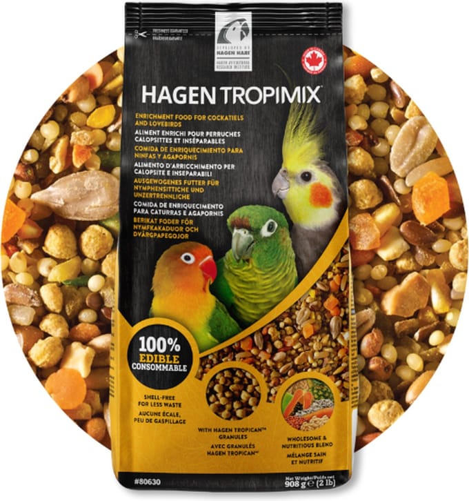Hari TropiMix Parkietenvoer 908gr - Vogelvoer - Parkietenvoer -