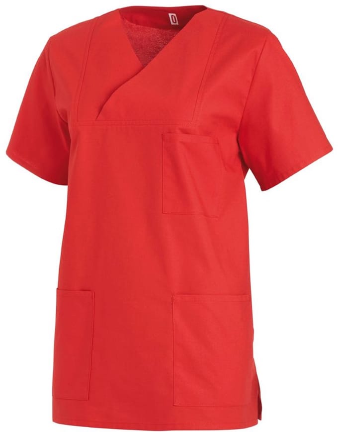 Leiber Overhemdjas 08/769/02 Rood