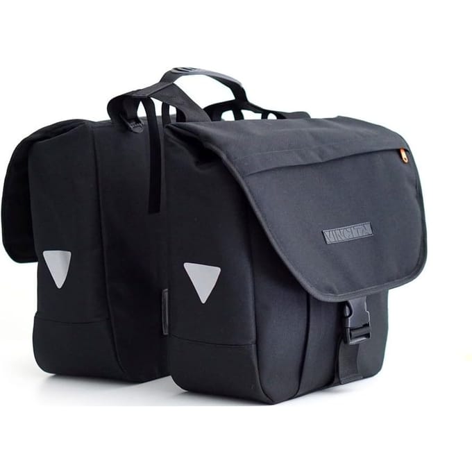 VINCITA Dubbele Fietstas F gray