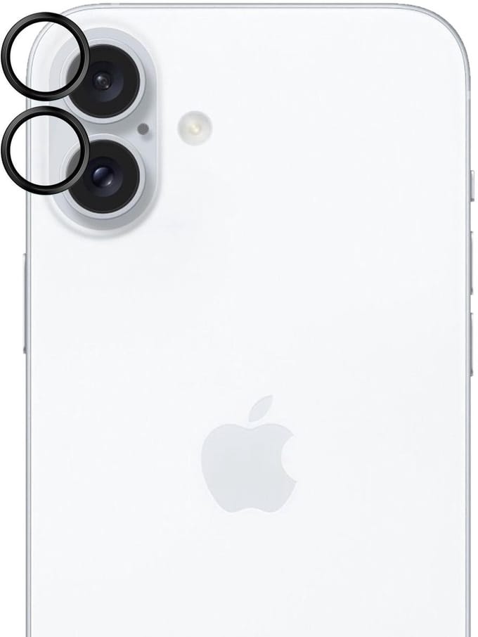 Apple iPhone 16/16 Plus - HARDY Lens Protection Pro Zwart