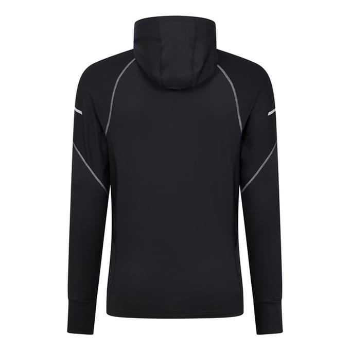 Mountain Warehouse Heren Control II Hardloop Hoodie (Zwart)