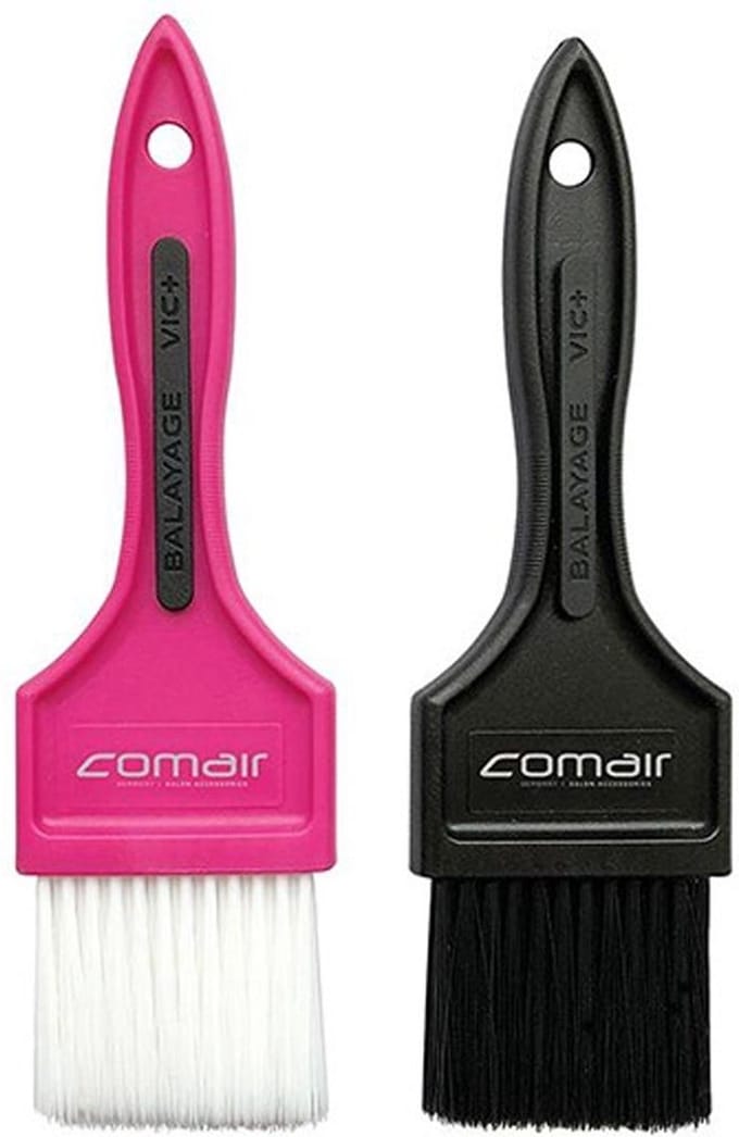 Comair Balayage Coloring Brush Set Black & Pink