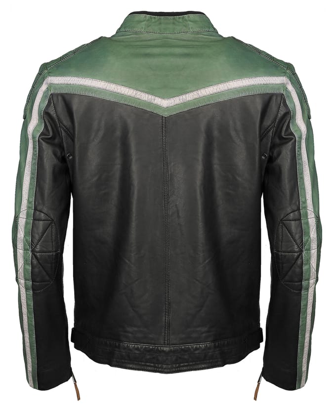 Top Gun leren jas TGJ1005