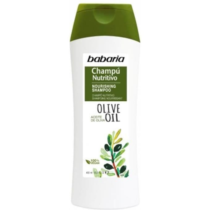 BABARIA CHAMPU DE ACEITE DE OLIVA NUTRITIVO 400ML - Cuidado Capilar - BABARIA