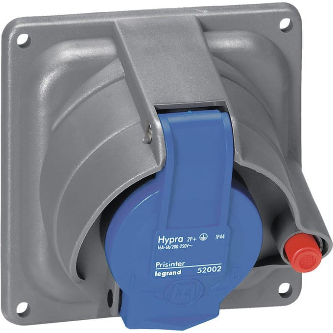 Legrand Hypra inbouwstopcontact 230V 16A 2P - 052002