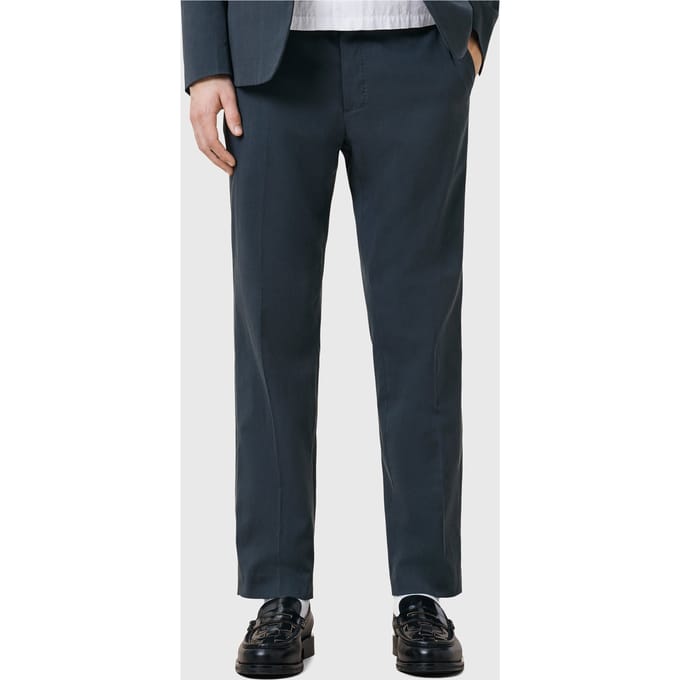 AllSaints Bay Trouser Ink Blue Größe: W32 | Maßgeschneiderte Hosen Outlet | Herren | Blau