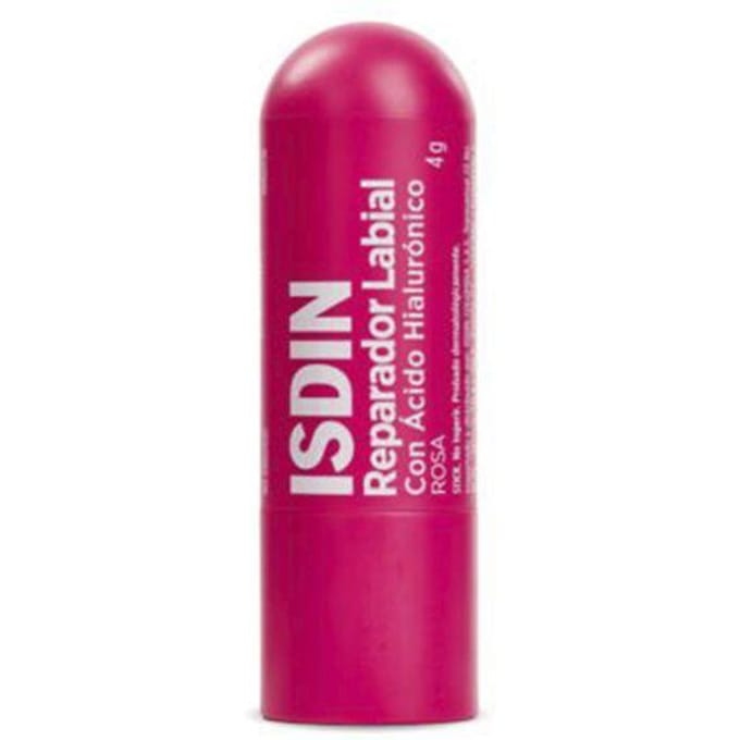 Isdin Herstellende Lippenbalsem 4 g (Kleur : Roos)