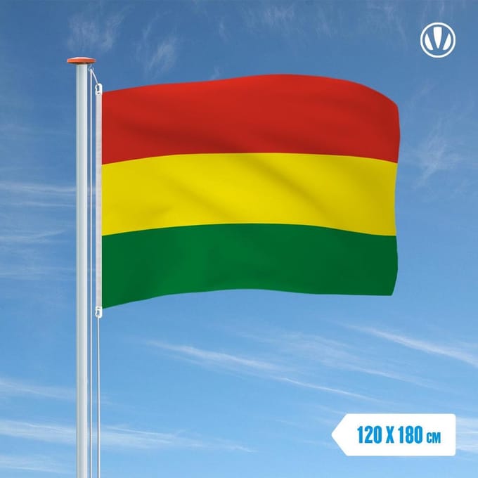 Vlag Bolivia 120x180cm