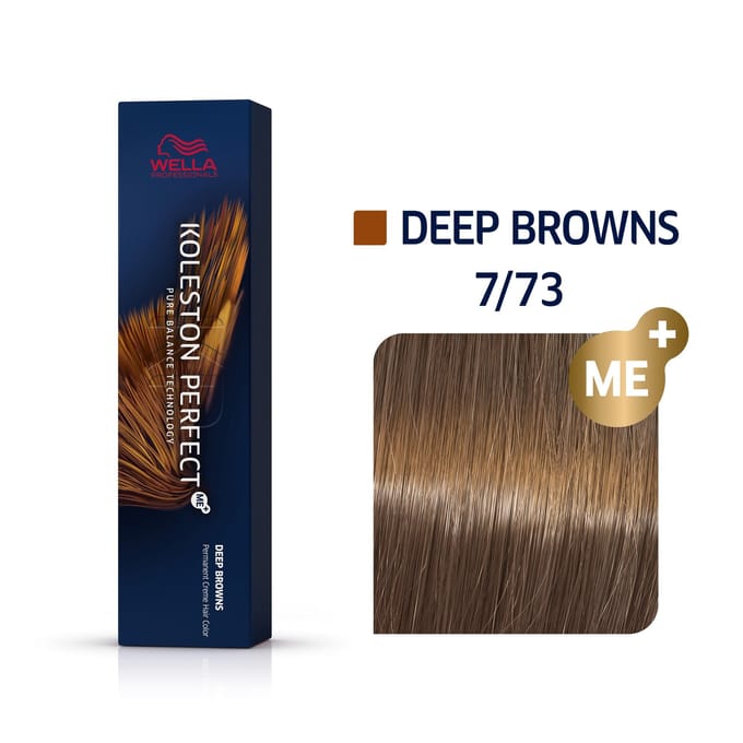 Wella Professionals Koleston Perfect Me+ - Haarverf - 7/73 Deep Browns - 60ml