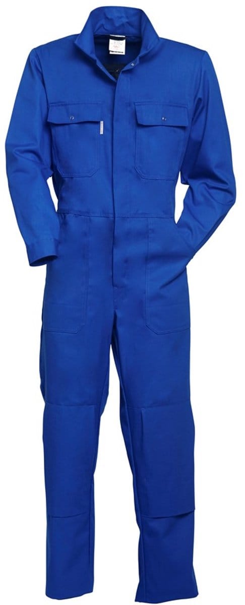 HAVEP Overall drukknoop kniezakken Basic 2412 - Korenblauw - 52