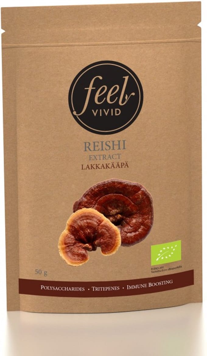 Biologische Reishi Extract Poeder-Feel Vivid