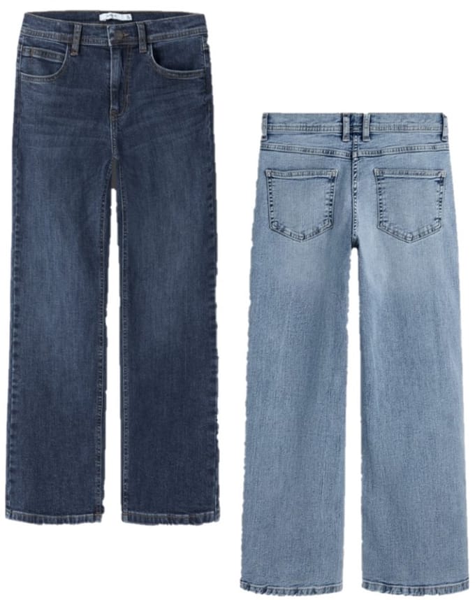 Name it 2 broeken jongens - medium en dark blue - NKMryan - maat 98