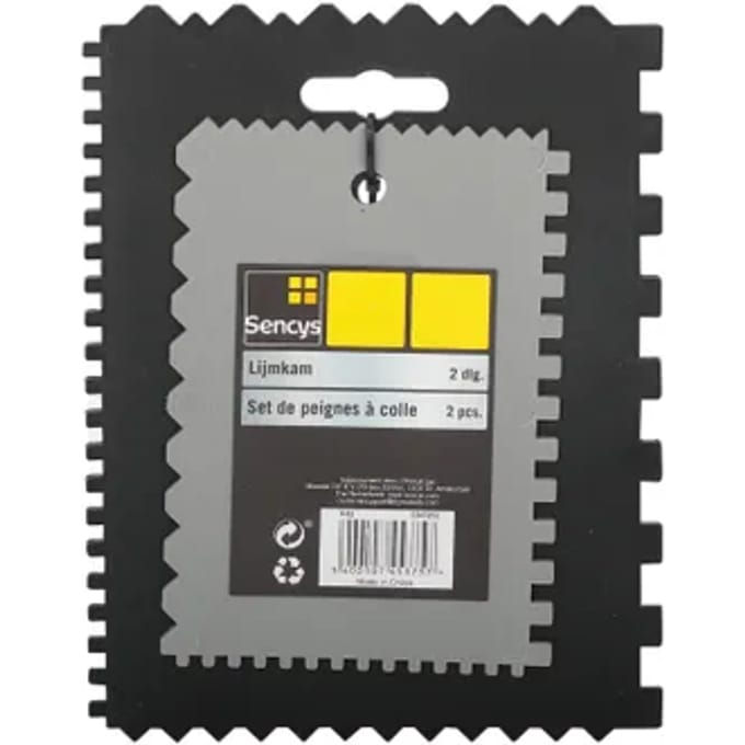 Sencys Lijmkammen Set 2-delig
