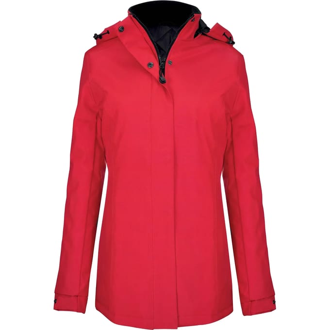 Kariban Damesparka K6108 - Red - L