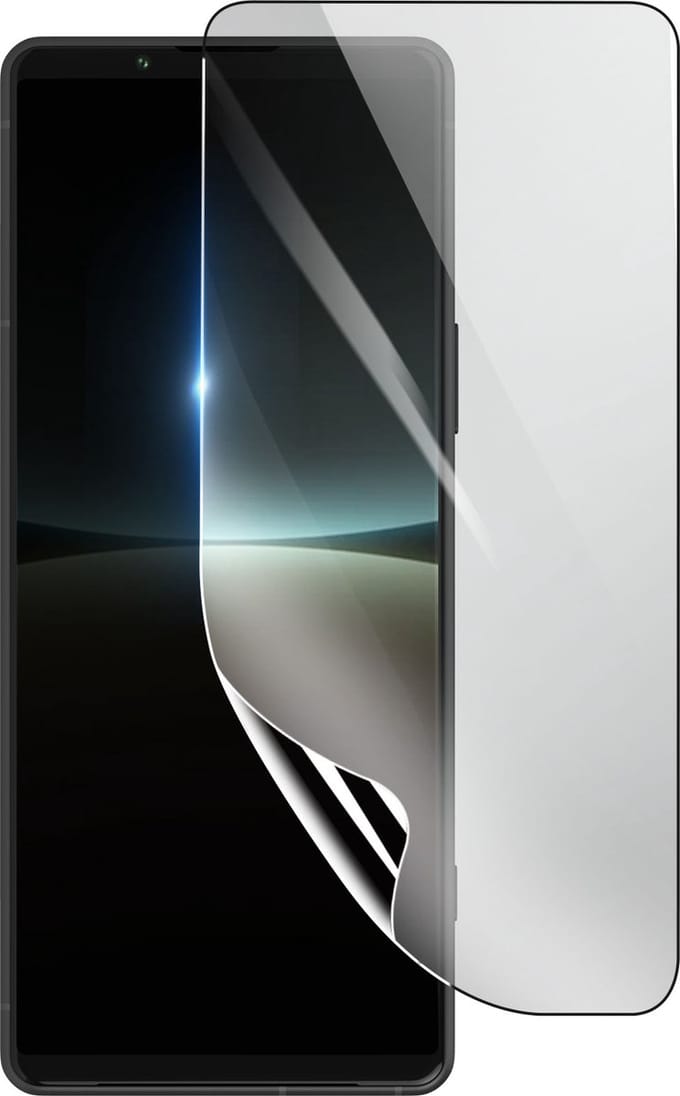 3mk, Geschikt voor Sony Xperia 5 IV, Schokbestendige Hydrogel Screenprotector, Transparant