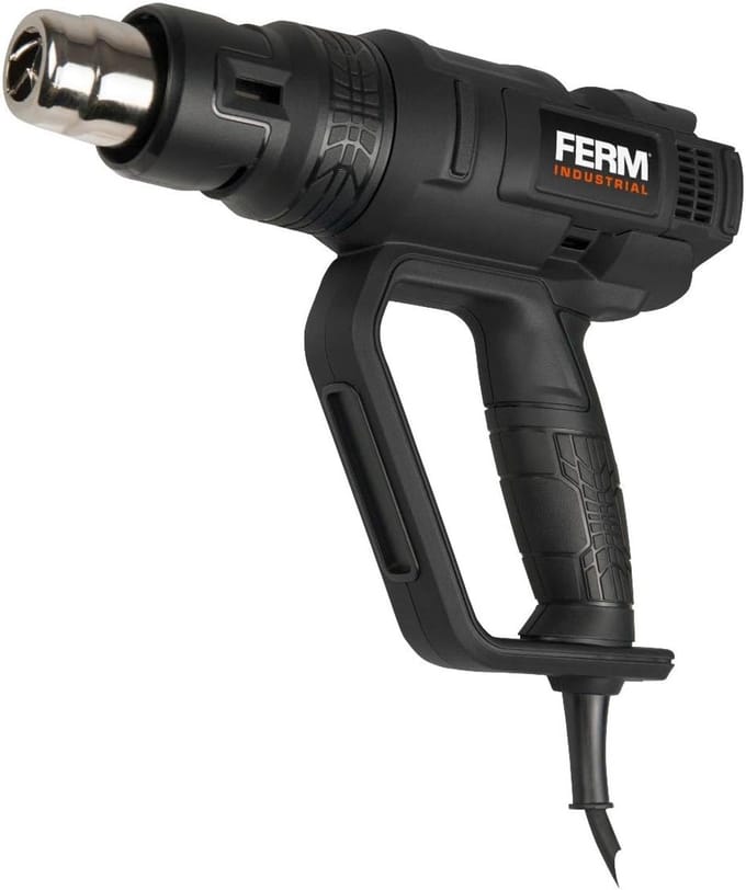 Professioneel Heteluchtpistool 2000W - Variabele Temperatuur en 3 Luchtsnelheden